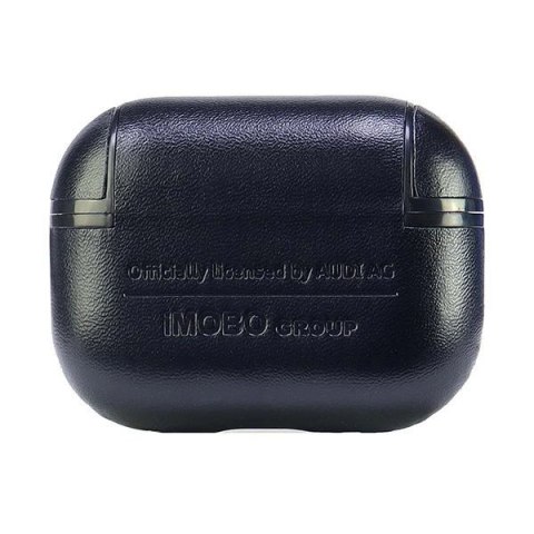 Etui Audi Leather Big Logo na AirPods Pro 2 - czarne