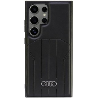 Etui Audi Synthetic Leather MagSafe na Samsung Galaxy S24 Ultra - czarne