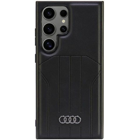 Etui Audi Synthetic Leather MagSafe na Samsung Galaxy S24 Ultra - czarne