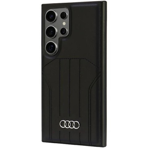 Etui Audi Synthetic Leather MagSafe na Samsung Galaxy S24 Ultra - czarne
