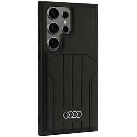 Etui Audi Synthetic Leather MagSafe na Samsung Galaxy S24 Ultra - czarne
