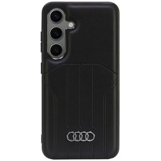 Etui Audi Synthetic Leather MagSafe na Samsung Galaxy S24 - czarne