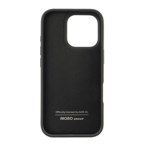 Etui Audi Synthetic Leather na iPhone 16 Pro 6.3" - czarne Etui Audi Synthetic Leather na iPhone 16 Pro 6.3" - czarne