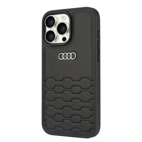 Etui Audi Synthetic Leather na iPhone 16 Pro Max 6.9" - czarne Etui Audi Synthetic Leather na iPhone 16 Pro Max 6.9" - czarne