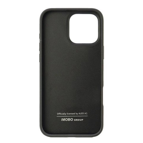 Etui Audi Synthetic Leather na iPhone 16 Pro Max 6.9" - czarne Etui Audi Synthetic Leather na iPhone 16 Pro Max 6.9" - czarne