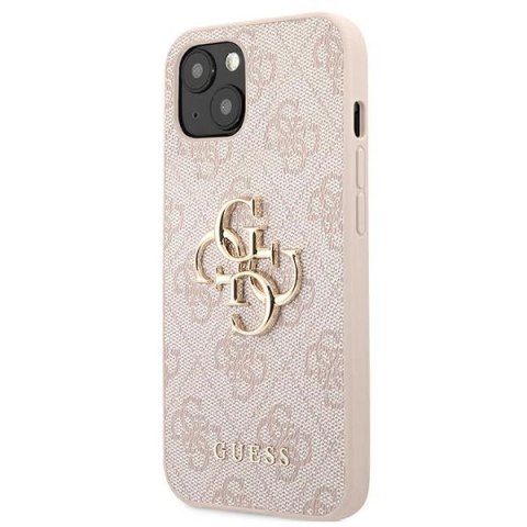 Etui Guess 4G Big Metal Logo na iPhone 13 / 14 / 15 6.1" - różowe Etui Guess 4G Big Metal Logo na iPhone 13 / 14 / 15 6.1" - różowe
