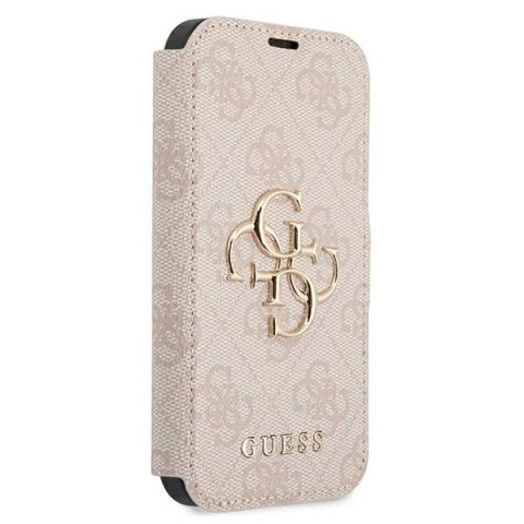 Etui Guess 4G Big Metal Logo na iPhone 13 Pro Max 6,7" - różowe Etui Guess 4G Big Metal Logo na iPhone 13 Pro Max 6,7" - różowe