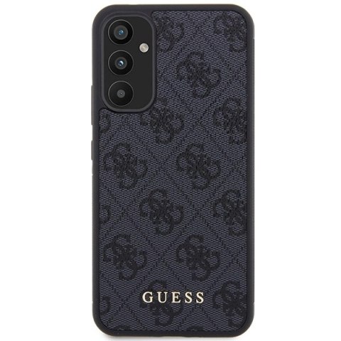 Etui Guess 4G Metal Gold Logo na Samsung Galaxy A34 5G - szare Etui Guess 4G Metal Gold Logo na Samsung Galaxy A34 5G - szare