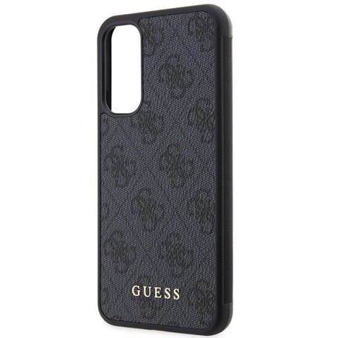 Etui Guess 4G Metal Gold Logo na Samsung Galaxy A34 5G - szare Etui Guess 4G Metal Gold Logo na Samsung Galaxy A34 5G - szare