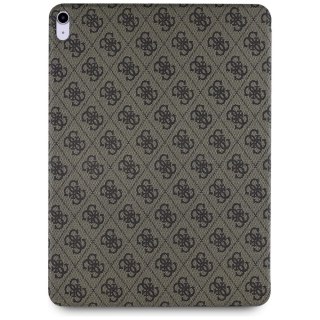 Etui Guess Magnetic 4G Big Logo na iPad Air 13" 2024 - brązowe
