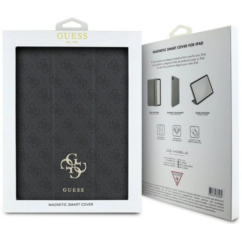 Etui Guess Magnetic 4G Big Logo na iPad Air 13" 2024 - czarne