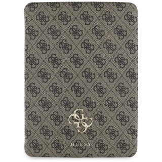 Etui Guess Magnetic 4G Big Logo na iPad Pro 11" 2024 - brązowe