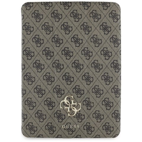 Etui Guess Magnetic 4G Big Logo na iPad Pro 11" 2024 - brązowe