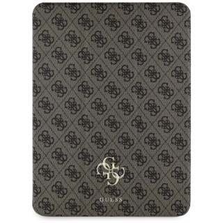 Etui Guess Magnetic 4G Big Logo na iPad Pro 13" 2024 - brązowe