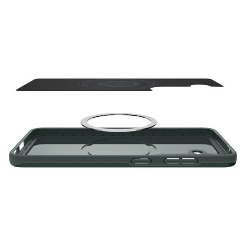 Etui Spigen Thin Fit Mag na Samsung Galaxy S25 - zielone Etui Spigen Thin Fit Mag na Samsung Galaxy S25 - zielone