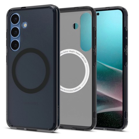 Etui Spigen Ultra Hybrid Mag na Samsung Galaxy S25 Zero One - czarne Etui Spigen Ultra Hybrid Mag na Samsung Galaxy S25 Zero One - czarne