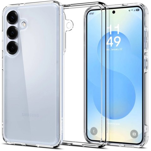 Etui Spigen Ultra Hybrid na Samsung Galaxy S25 - przezroczyste
