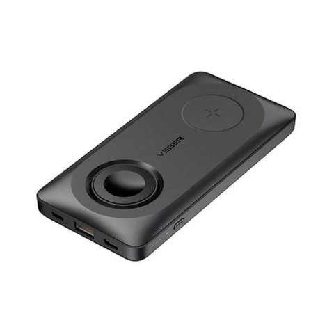 Powerbank Veger MagMulti W1156 10000mAh 22.5W 3A MagSafe PD QC3.0 - czarny