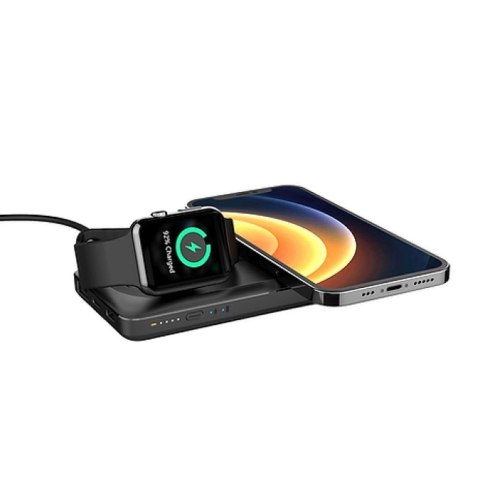 Powerbank Veger MagMulti W1156 10000mAh 22.5W 3A MagSafe PD QC3.0 - czarny