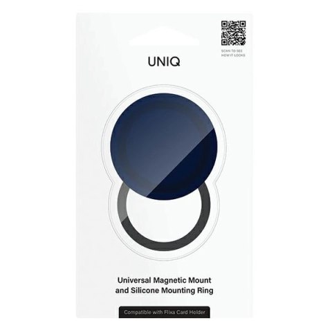 Baza magnetyczna do montażu portfela UNIQ Flixa Magnetic Base - granatowa Baza magnetyczna do montażu portfela UNIQ Flixa Magnetic Base - granatowa