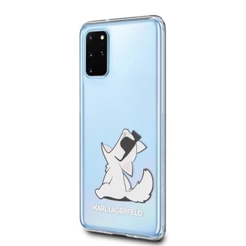 Etui Karl Lagerfeld Choupette Fun na Samsung Galaxy S20+ - przezroczyste