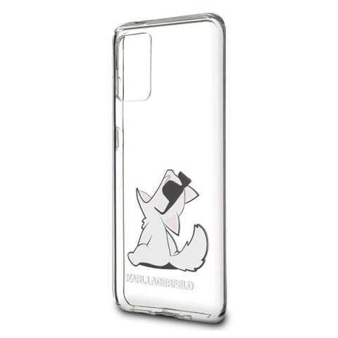 Etui Karl Lagerfeld Choupette Fun na Samsung Galaxy S20+ - przezroczyste