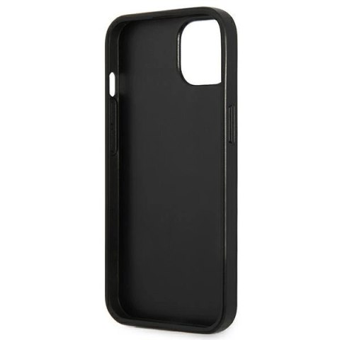 Etui Karl Lagerfeld Monogram Plaque na iPhone 13 / 14 / 15 6,1" - różowe Etui Karl Lagerfeld Monogram Plaque na iPhone 13 / 14 / 15 6,1" - różowe
