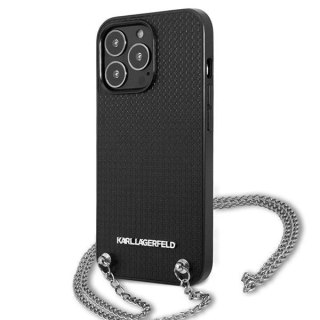 Etui Karl Lagerfeld Monogram Plaque na iPhone 13 Pro / 13 6,1" - czarnex