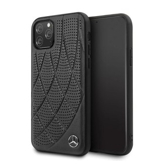 Etui Mercedes Bow Line na iPhone 11 Pro - czarne