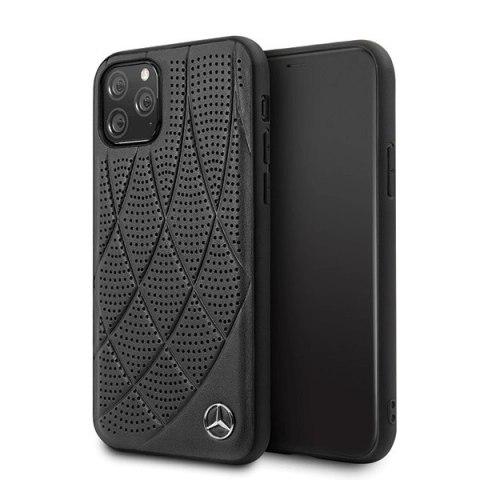 Etui Mercedes Bow Line na iPhone 11 Pro - czarne Etui Mercedes Bow Line na iPhone 11 Pro - czarne