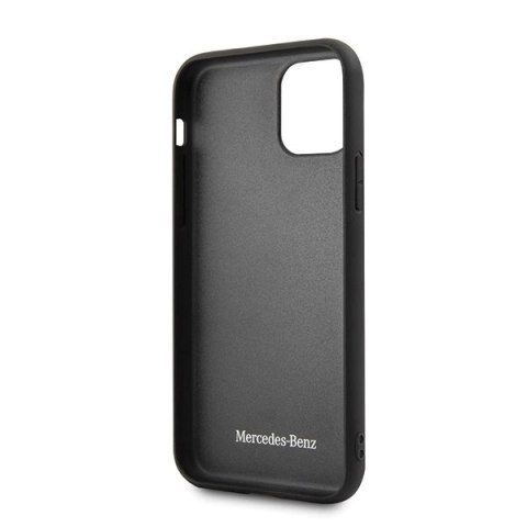 Etui Mercedes Bow Line na iPhone 11 Pro - czarne Etui Mercedes Bow Line na iPhone 11 Pro - czarne