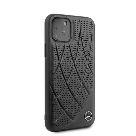 Etui Mercedes Bow Line na iPhone 11 Pro - czarne Etui Mercedes Bow Line na iPhone 11 Pro - czarne