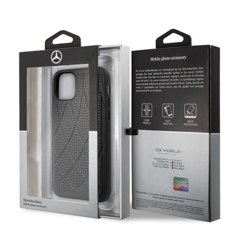Etui Mercedes Bow Line na iPhone 11 Pro - czarne Etui Mercedes Bow Line na iPhone 11 Pro - czarne