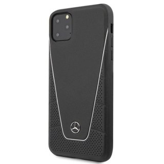 Etui Mercedes Pattern Line na iPhone 11 Pro Max - czarne