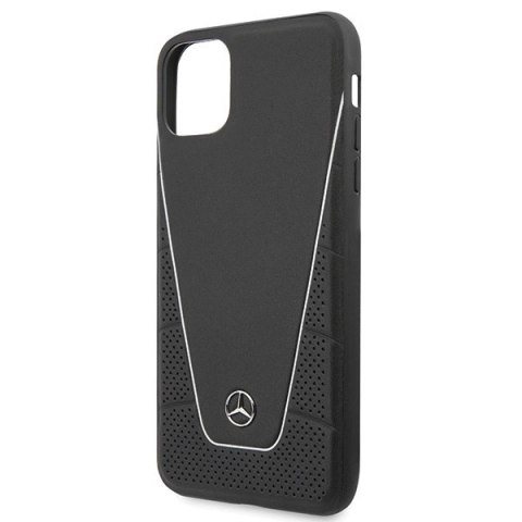 Etui Mercedes Pattern Line na iPhone 11 Pro Max - czarne
