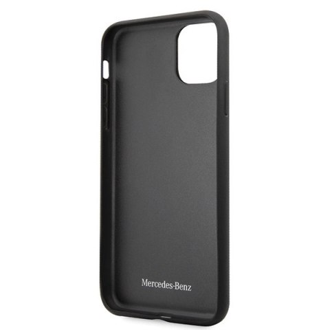 Etui Mercedes Pattern Line na iPhone 11 Pro Max - czarne