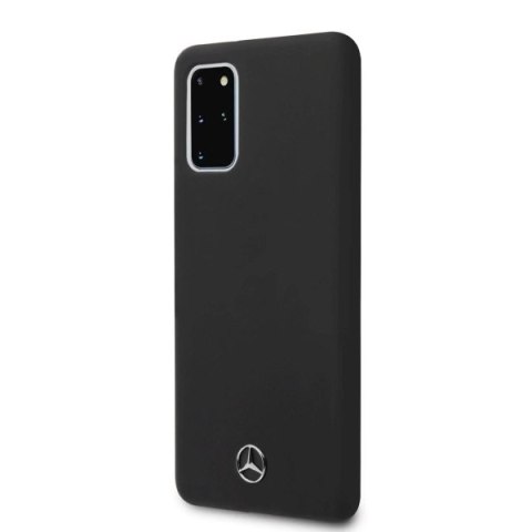 Etui Mercedes Silicone Line na Samsung Galaxy S20+ - czarne Etui Mercedes Silicone Line na Samsung Galaxy S20+ - czarne