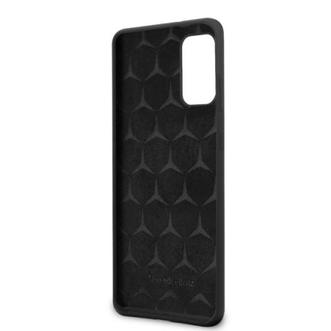 Etui Mercedes Silicone Line na Samsung Galaxy S20+ - czarne Etui Mercedes Silicone Line na Samsung Galaxy S20+ - czarne