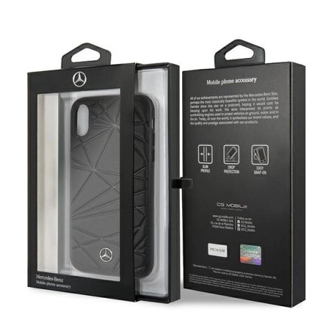 Etui Mercedes Twister na iPhone Xr - czarne Etui Mercedes Twister na iPhone Xr - czarne