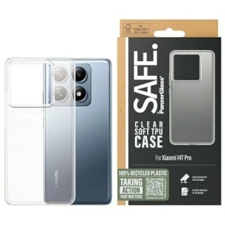 Etui SAFE by PanzerGlass na Xiaomi 14T Pro - przezroczyste