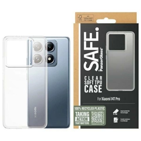 Etui SAFE by PanzerGlass na Xiaomi 14T Pro - przezroczyste