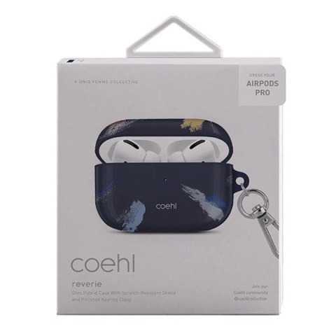 Etui UNIQ Coehl Reverie na AirPods Pro - niebieskie