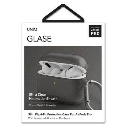 Etui UNIQ Glase na AirPods Pro - dymione Etui UNIQ Glase na AirPods Pro - dymione