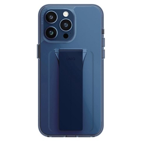 Etui UNIQ Heldro Mount na iPhone 15 Pro 6.1" z podstawką - niebieskie Etui UNIQ Heldro Mount na iPhone 15 Pro 6.1" z podstawką - niebieskie