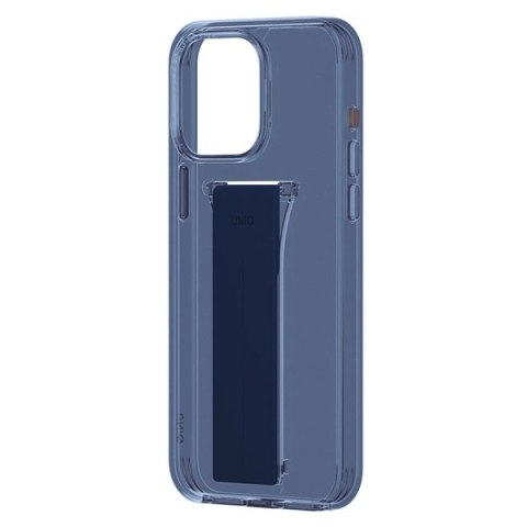 Etui UNIQ Heldro Mount na iPhone 15 Pro 6.1" z podstawką - niebieskie Etui UNIQ Heldro Mount na iPhone 15 Pro 6.1" z podstawką - niebieskie
