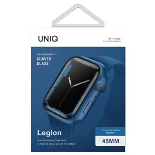 Etui UNIQ Legion na Apple Watch 7 45 mm - niebieskie