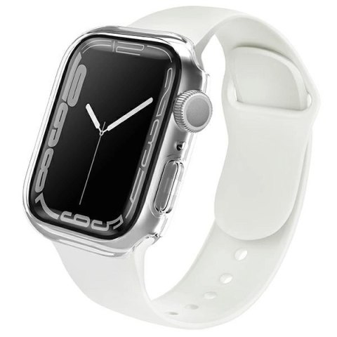 Etui UNIQ Legion na Apple Watch 7 45 mm - przezroczyste Etui UNIQ Legion na Apple Watch 7 45 mm - przezroczyste