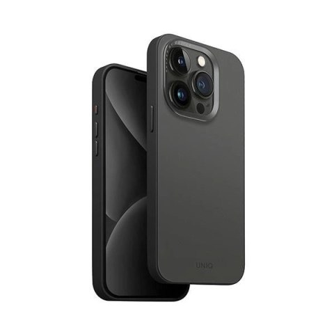 Etui UNIQ Lyden DS na iPhone 15 Pro 6.1" z MagSafe - szaro-czarne Etui UNIQ Lyden DS na iPhone 15 Pro 6.1" z MagSafe - szaro-czarne