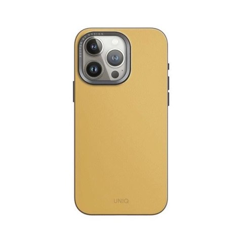 Etui UNIQ Lyden DS na iPhone 15 Pro Max 6.7" z MagSafe - żółto-szare Etui UNIQ Lyden DS na iPhone 15 Pro Max 6.7" z MagSafe - żółto-szare