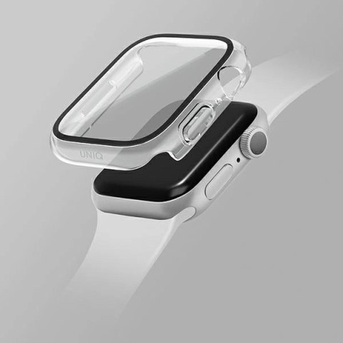Etui UNIQ Nautic na Apple Watch 7 / 8 45 mm - przezroczyste Etui UNIQ Nautic na Apple Watch 7 / 8 45 mm - przezroczyste